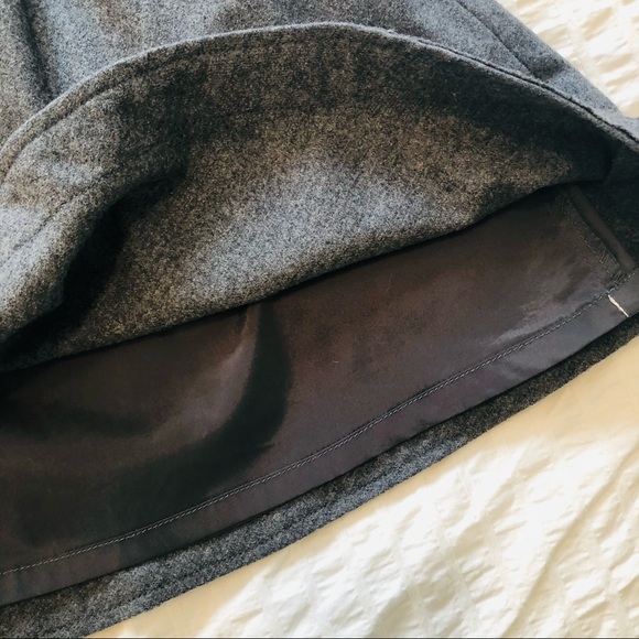 Banana Republic charcoal grey wool skirt - Picture 7 of 8